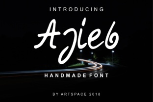 Ajieb: The Elegant Script Handwritten Font for Boutique Branding