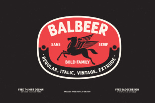 Balbeer: The Vintage Grunge Sans Serif for Scroll-Stopping Campaigns