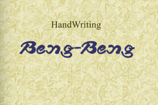 Beng Beng: A Modern Script Handwritten Font for Editorial Branding