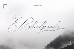 Blackpool: A Modern Script Font for Elegant Branding