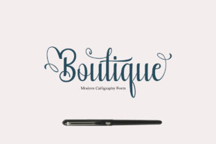 Boutique: The Handwritten Font for Elegant Brand Visuals