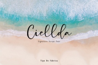 Ciellda Script Font for Elegant Brand Identity