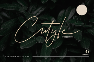 Cutyle Script: A Minimalist Signature Font Review