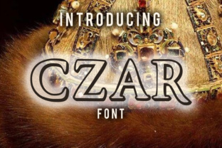 Czar: The Shadow Serif Font for Polished Brand Visuals