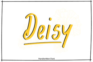 Deisy: The Striking Script Font for High-Impact Campaign Headlines