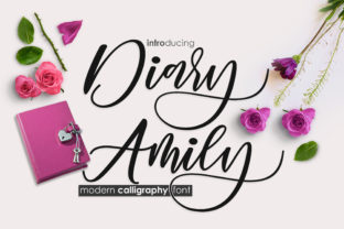 Diary Amily: Elegant Script Font Review
