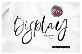 Display Typeface Review: Hand-Lettered SVG Font for Brand Identity