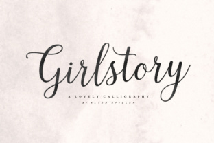 Girlstory: The Script Handwritten Font for Authentic Brand Campaigns