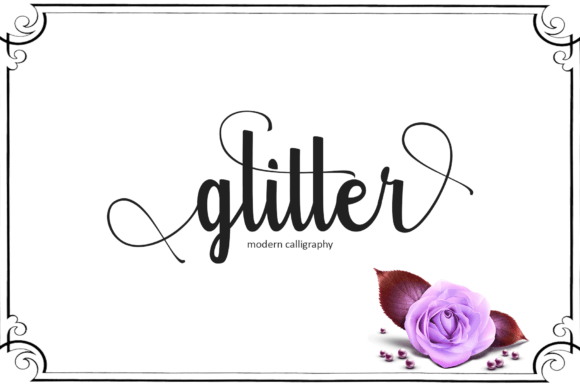 Glitter: The Elegant Script Handwritten Font for Boutique Branding