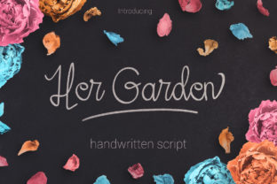 Her Garden: A Handwritten Script Font for Elegant Brand Identity