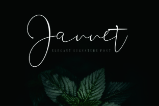 Jannet: The Elegant Script Handwritten Font for Creative Makers
