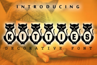 Kitties: A Playful Decorative Font for Digital Branding