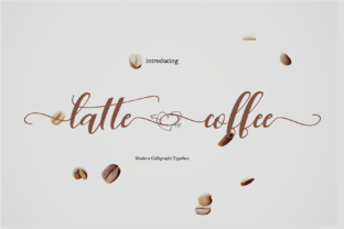 Latte Coffee: A Modern Script Handwritten Font for Digital Branding