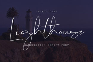Lighthouse Script: A Modern Handwritten Font Review