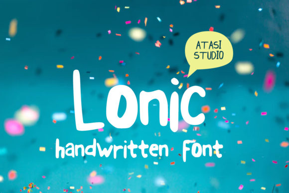 Lonic: The Casual Handwritten Font for Playful Web Design