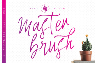 Master Brush: The Handwritten Font for Polished Brand Identity