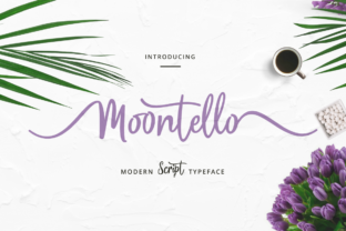 Moontello Script Typeface for Authentic Brand Identity