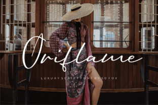 Oriflame Script: The Elegant Handwritten Font for Dynamic Branding