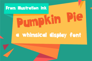 Pumpkin Pie: A Whimsical Display Font for Bold Web Headers