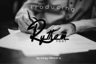 Rythem Font Review: Stylish Script Handwritten Design