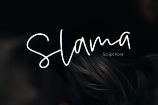Slama: The Elegant Script Handwritten Font for Editorial Branding