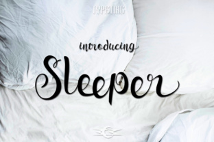 Sleeper: A Handwritten Script Font for Elegant Branding Projects