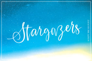 Stargazers: The Elegant Script Handwritten Font