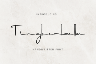 Tingkerbella Script Handwritten Font Review for Makers