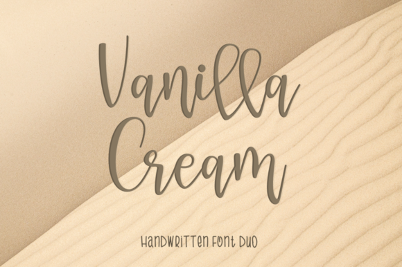 Vanilla Cream: A Modern Script Handwritten Font Review