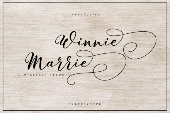 Winnie Marrie Font Review: A Modern Script for Feminine Branding