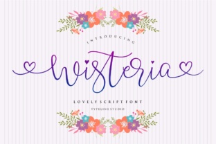 Wisteria Script: Elevating Editorial Design with Modern Handwritten Elegance